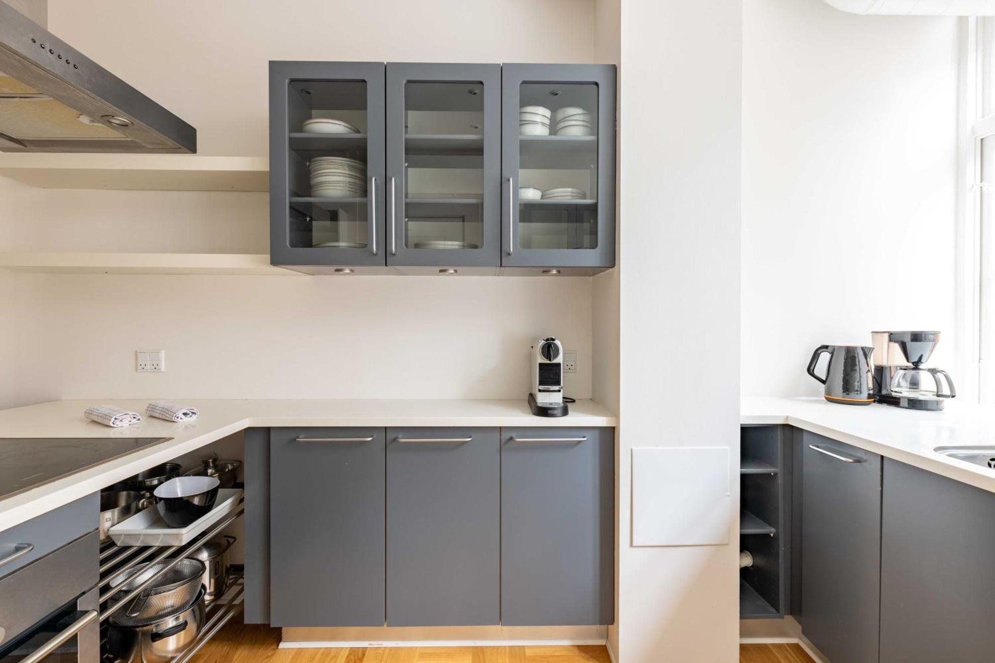 Rare 4Br Apartment W Unique Details In Cph City Koppenhága Kültér fotó