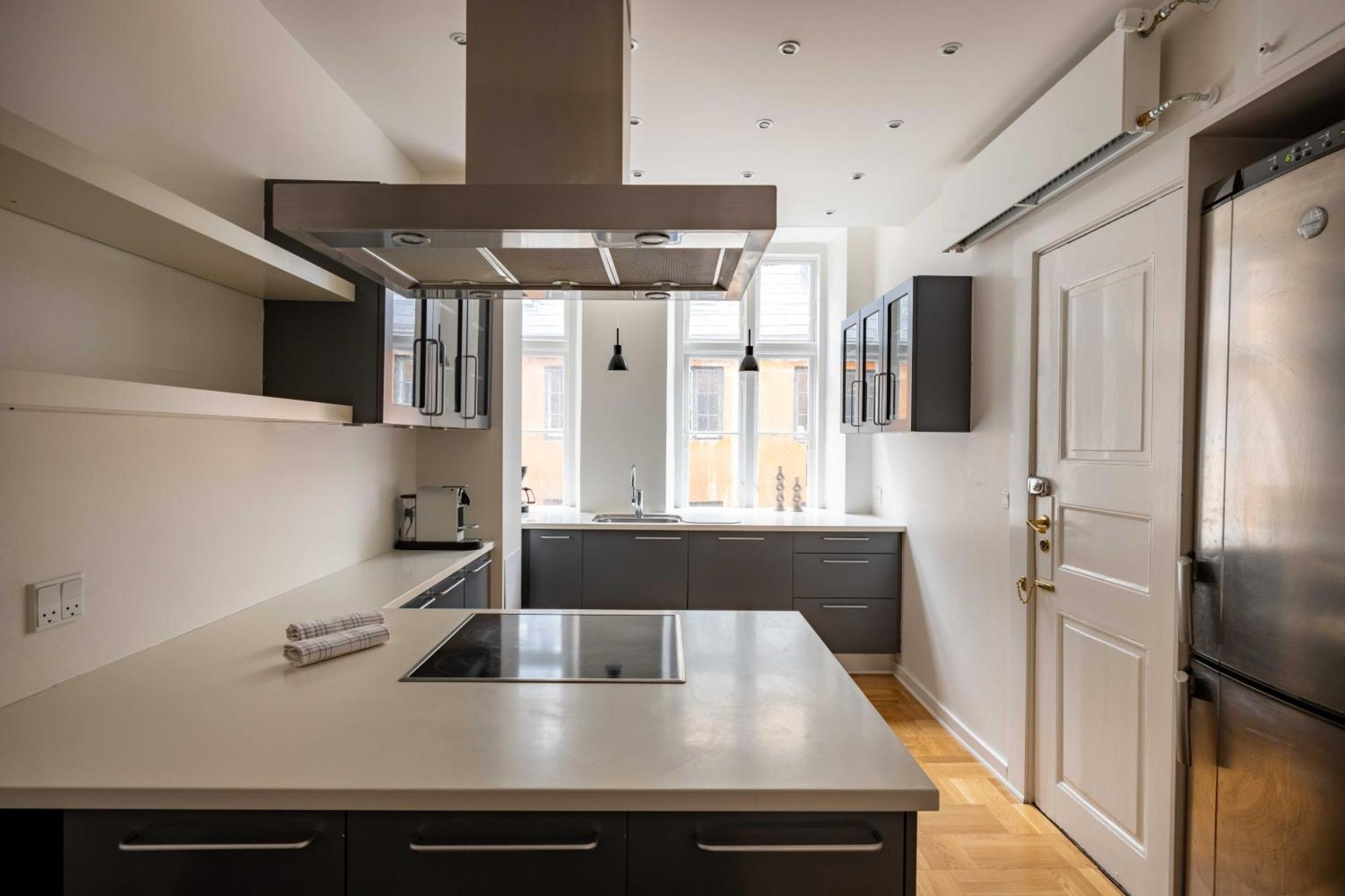 Rare 4Br Apartment W Unique Details In Cph City Koppenhága Kültér fotó