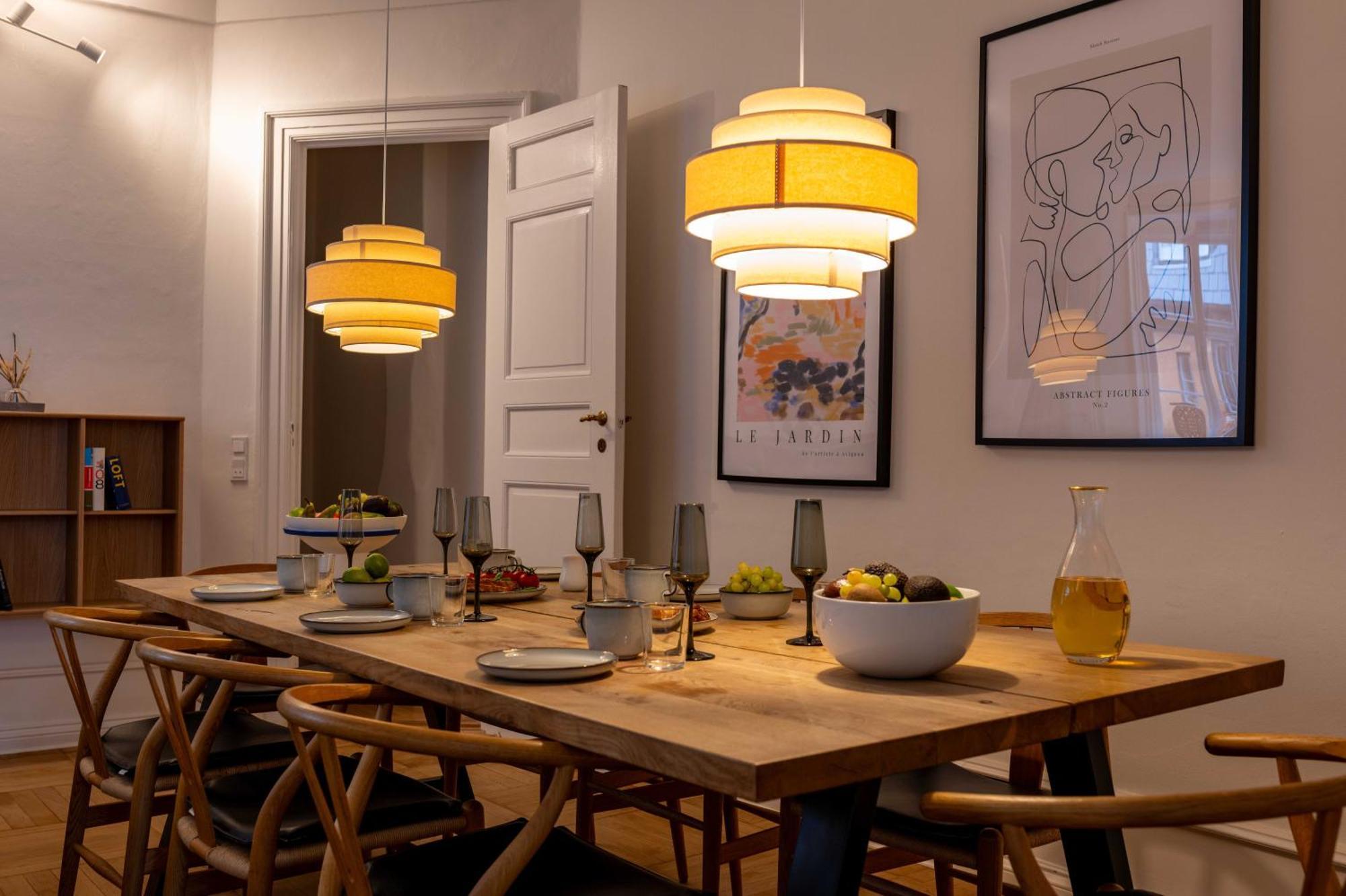 Rare 4Br Apartment W Unique Details In Cph City Koppenhága Kültér fotó